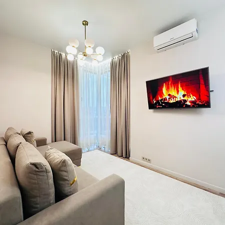 Comfort City, Lux Apartments Almaty Exterior photo